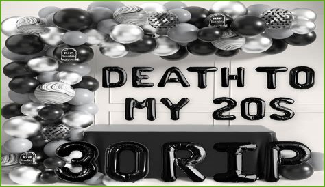 Death to My 20s Party: Decor Trends & Throwback Themes!