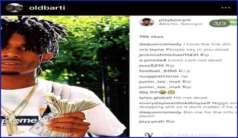 Playboi Carti Death Hoax: Fans React to Viral Rumors